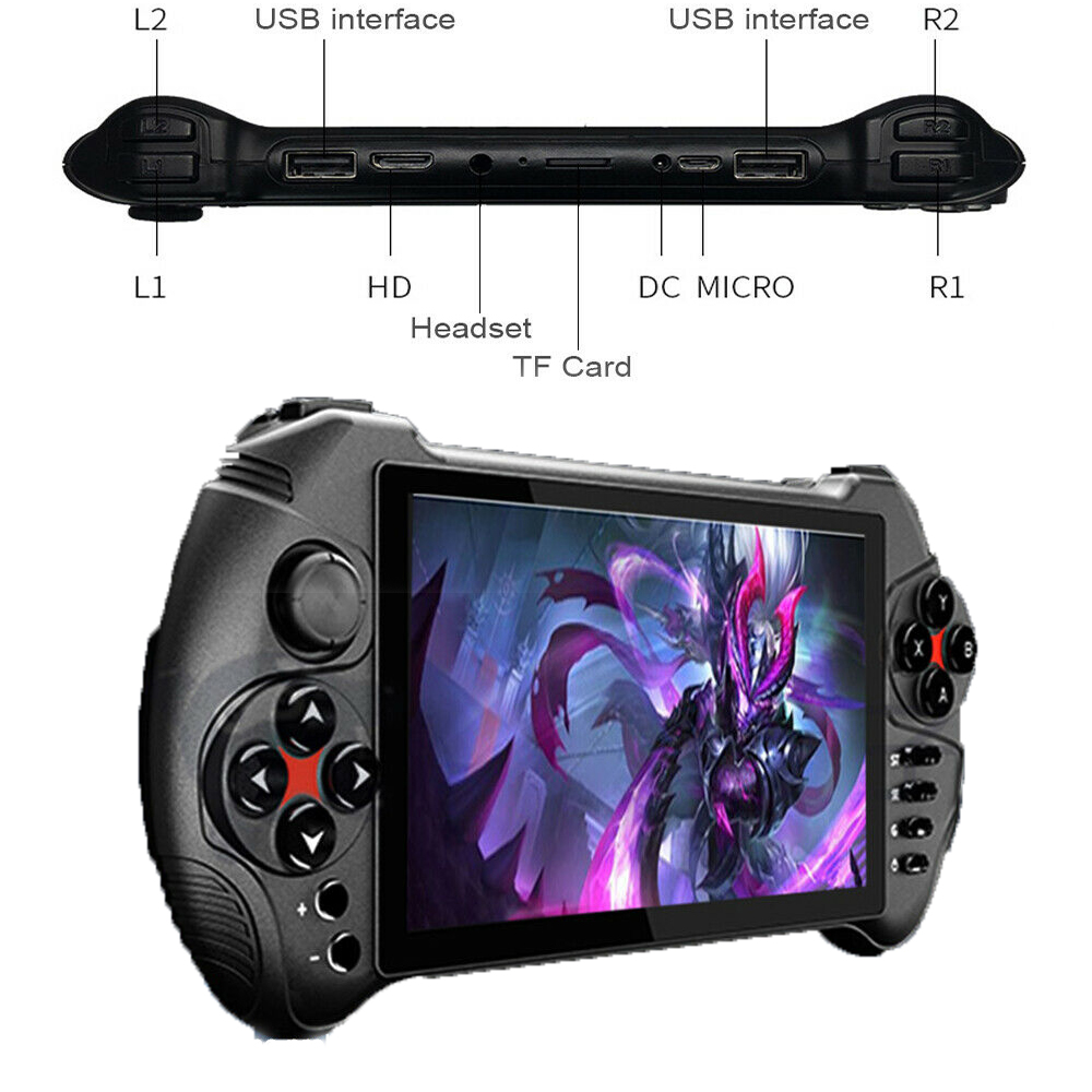 Retro Gaming Device - X15 Android Handheld Touch Screen Game
