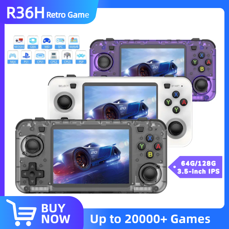 Retro Gaming Handheld Console - R36H Retro Handheld Video Game Console