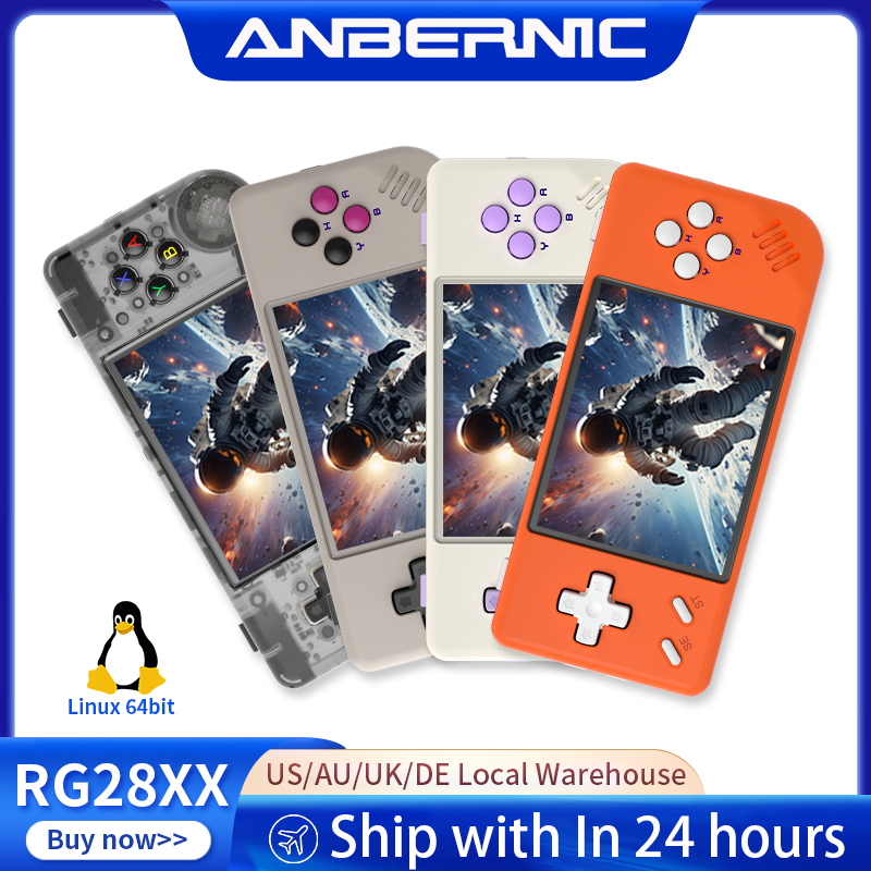 Retro Gaming Art - ANBERNIC RG28XX Retro Handheld Game Console