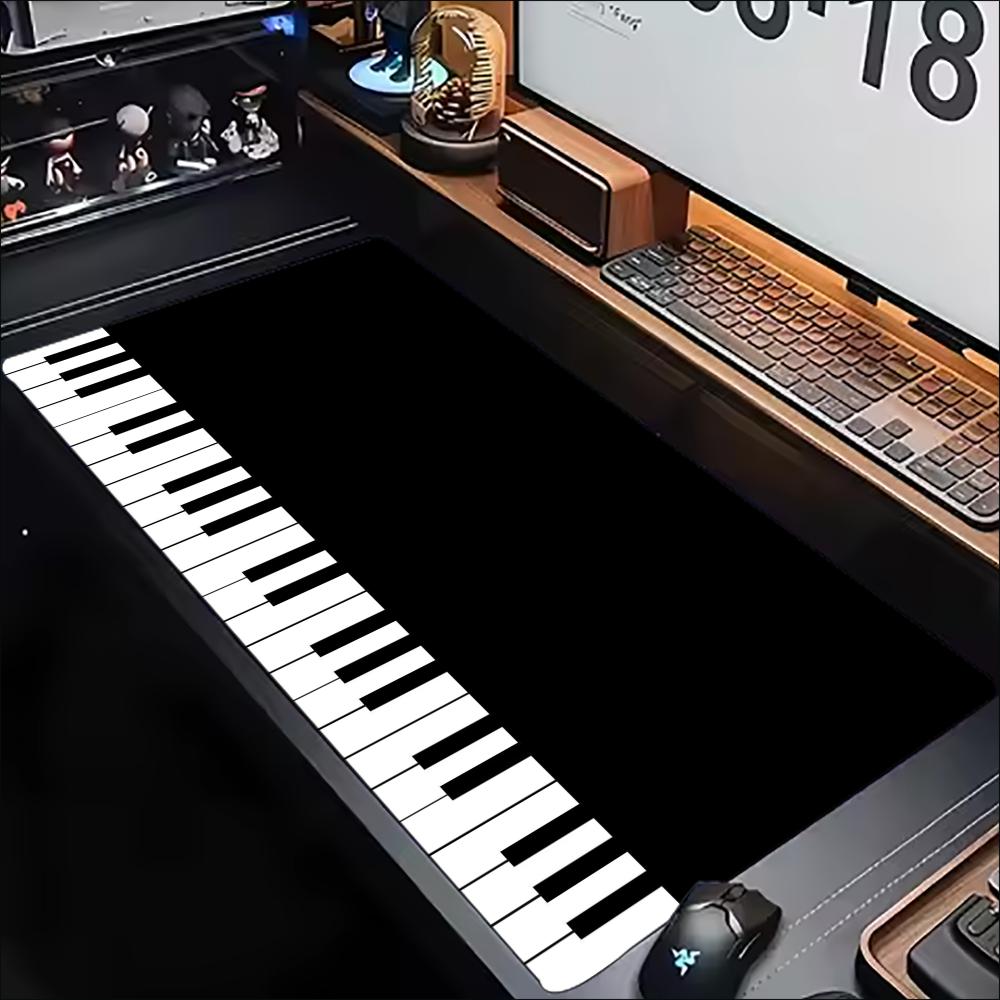 Retro Gaming Art - Retro Piano Keyboard Musical Art Non‑Slip