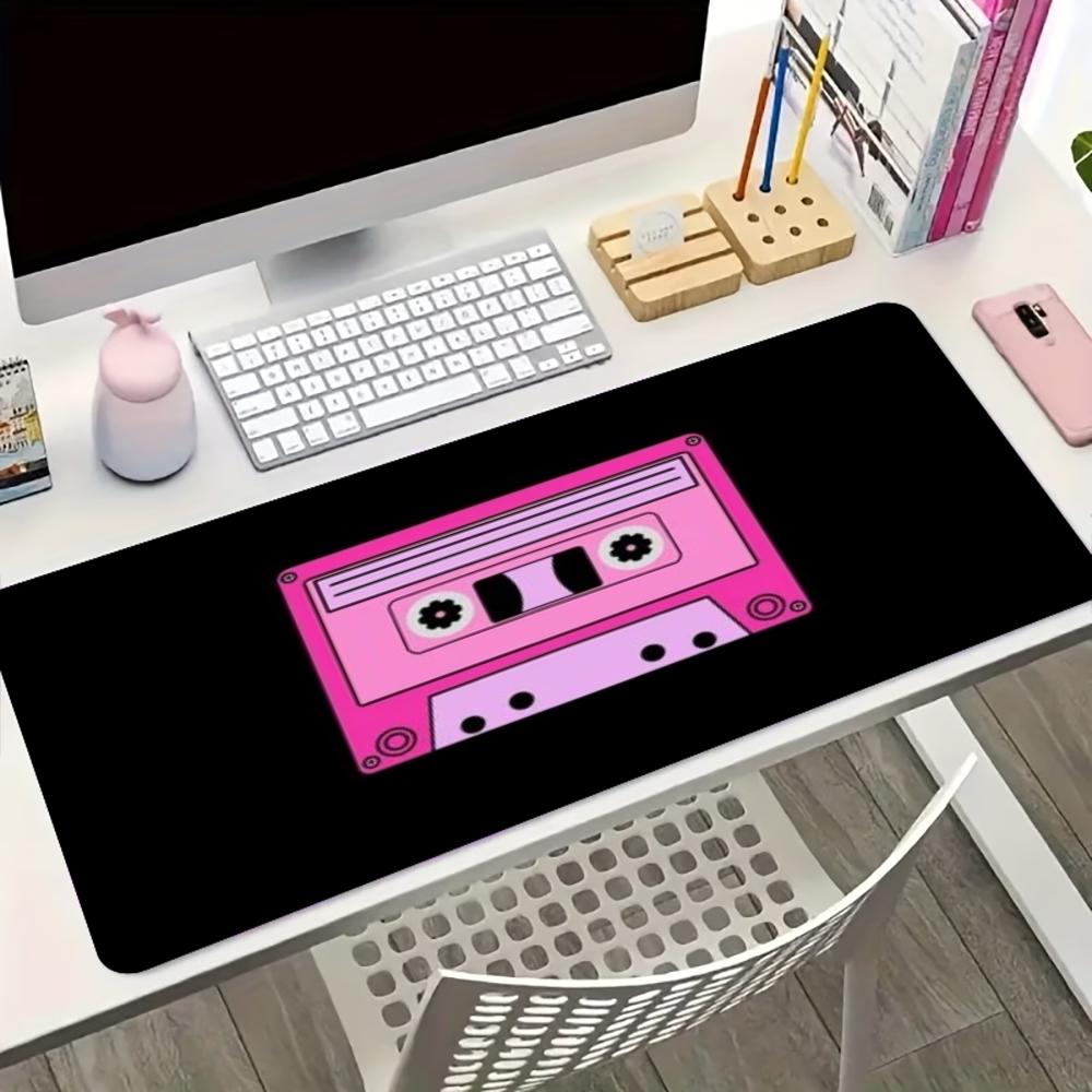 Pink Retro Cassette Tape Large - Retro Gaming Keyboard And Mouse 评论和价格