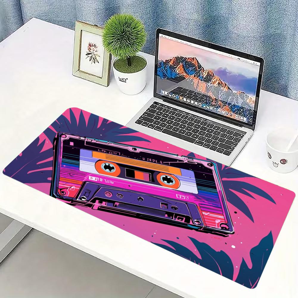 Pink Retro Cassette Tape Large - Retro Gaming Keyboard And Mouse 评论和价格