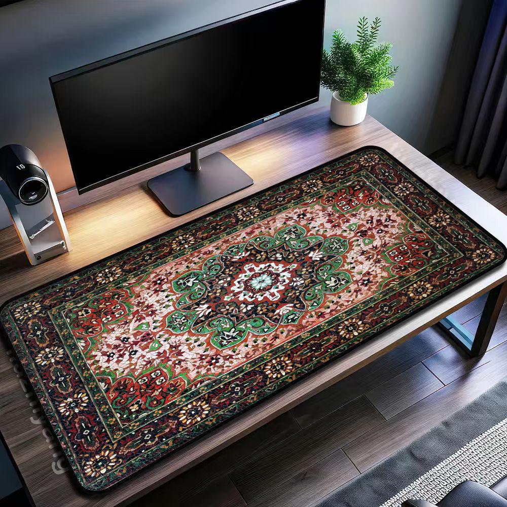 Vintage Persian Rug Pattern La - Retro Gaming Keyboard And Mouse 评论和价格