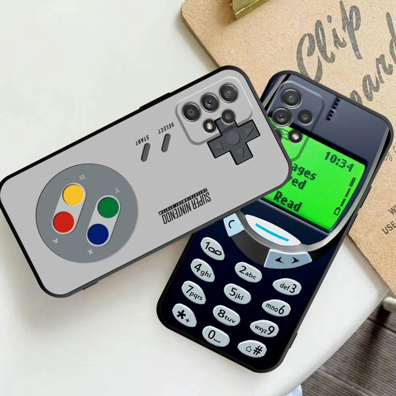 Case For Samsung Galaxy A52 A5 - Retro Gaming On Phone 评论和价格