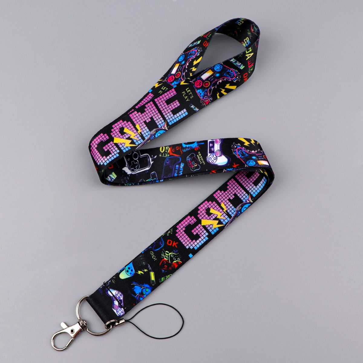 GAME Print Card Holder Keys La - Retro Gaming On Phone 评论和价格