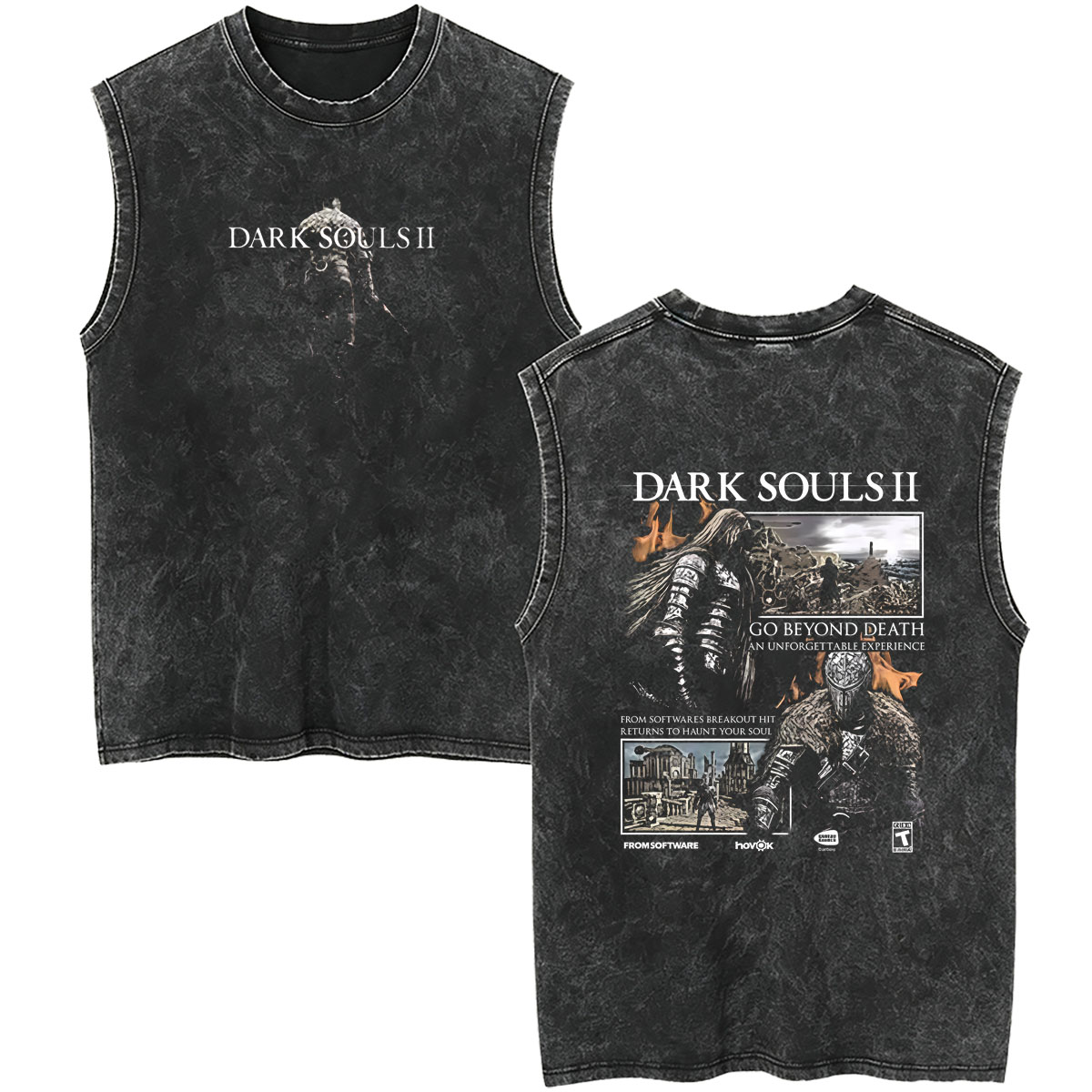 Washed Vintage Game Dark Souls - Retro Gaming T Shirt 评论和价格