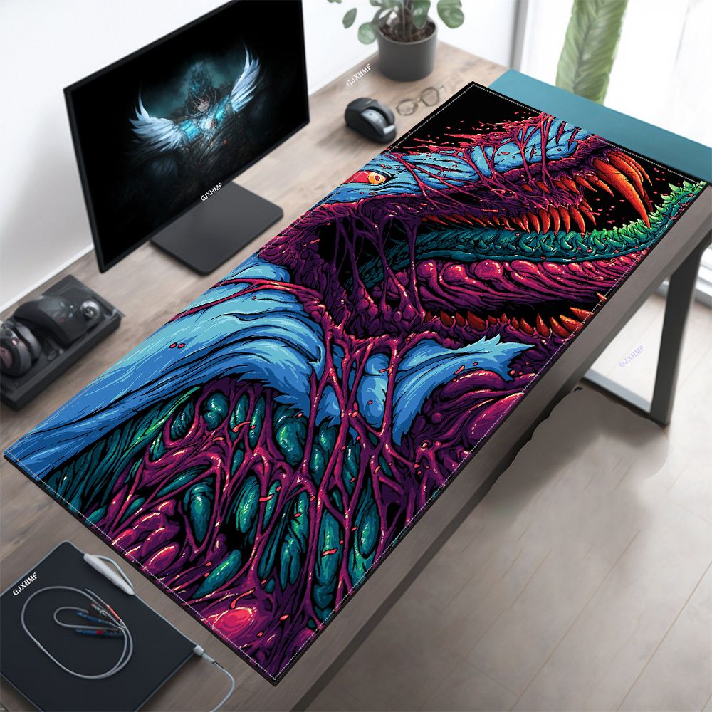 Japan Red Mouse Pad Neon Gore  - Retro Gaming Art 评论和价格