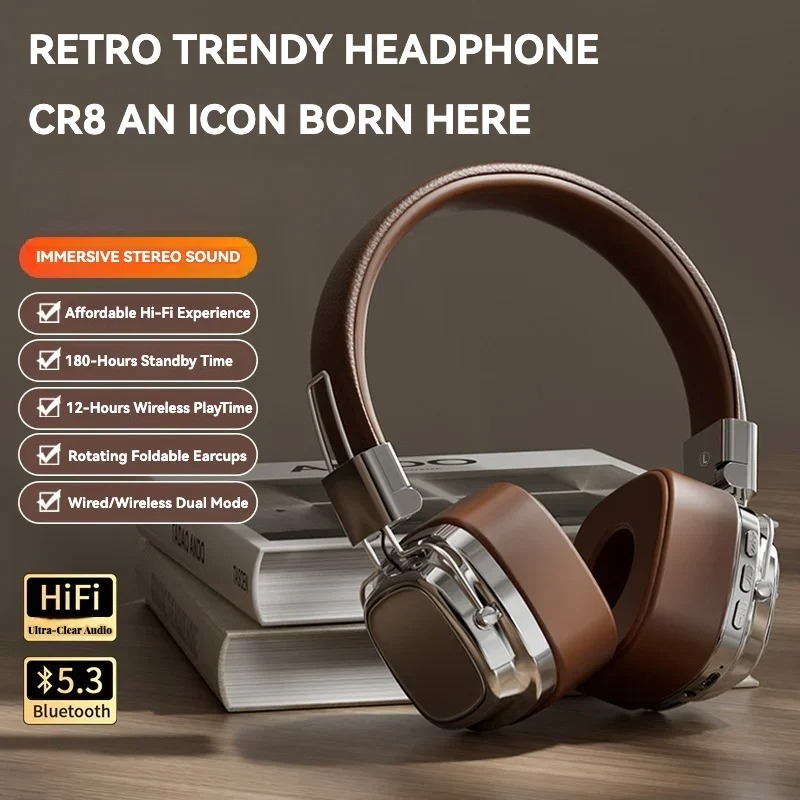 Retro Trendy Wireless Headphon - Retro Gaming On Phone 评论和价格