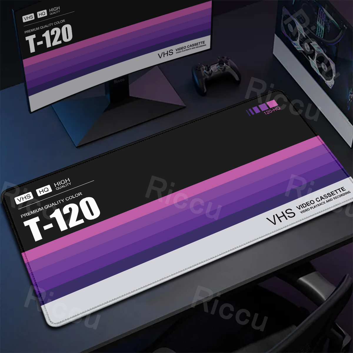 Retro VHS Style Mouse Pad Xxl  - Retro Gaming Keyboard And Mouse 评论和价格