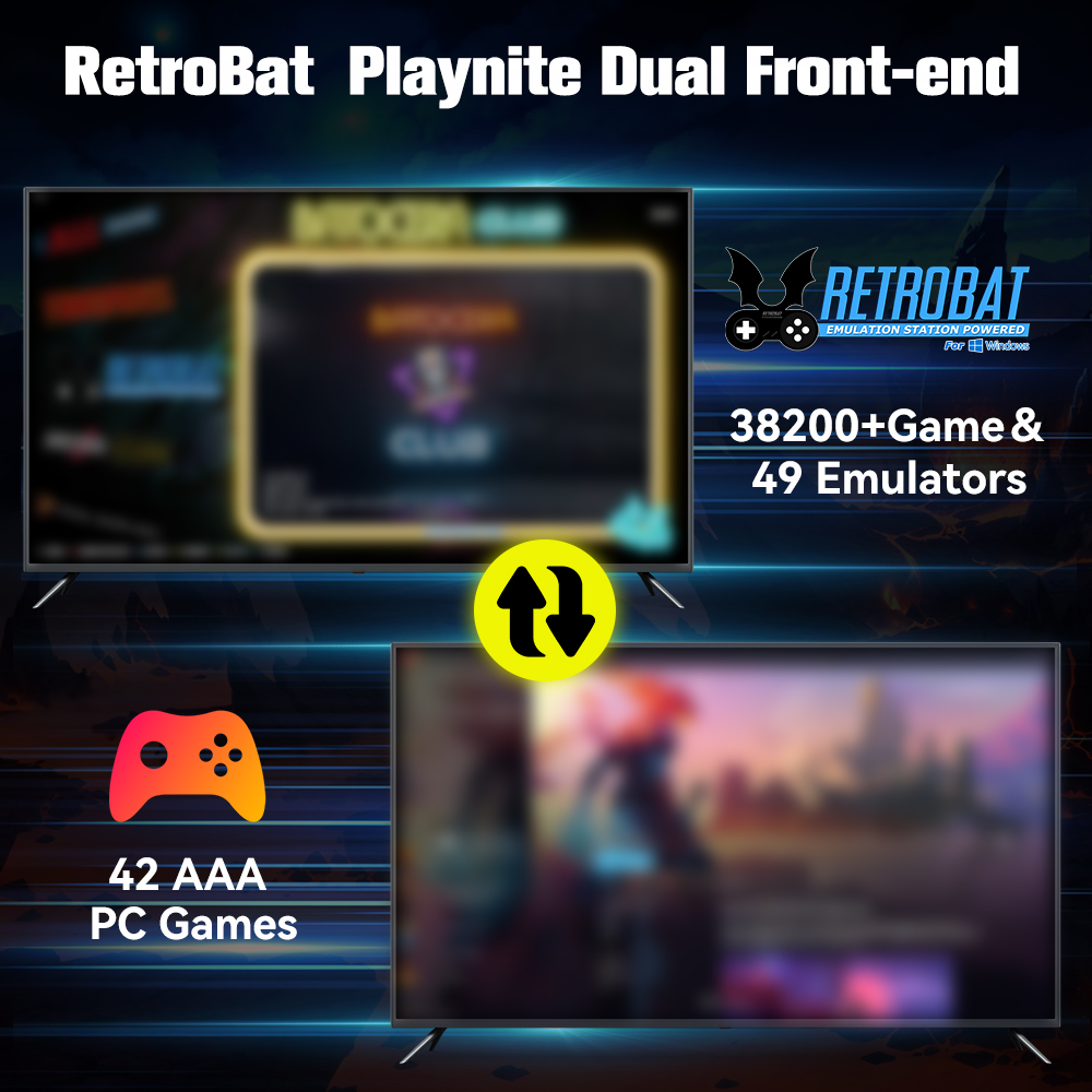Retrobat＆Playnite System HDD R - Retro Gaming Art 评论和价格