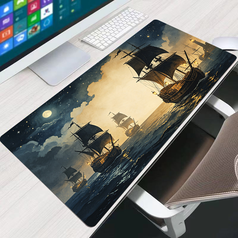 90x40cm Mouse Pad Large E-spor - Retro Gaming Keyboard And Mouse 评论和价格
