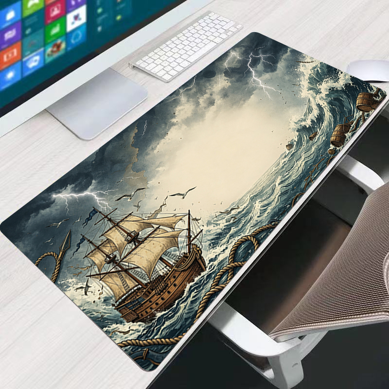 90x40cm Mouse Pad Large E-spor - Retro Gaming Keyboard And Mouse 评论和价格