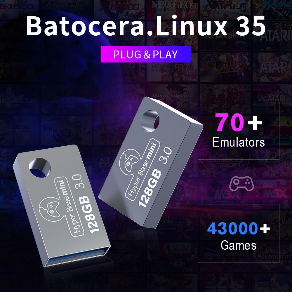 Portable Mini 128GB Gaming USB - Retro Gaming Emulator Pc 评论和价格