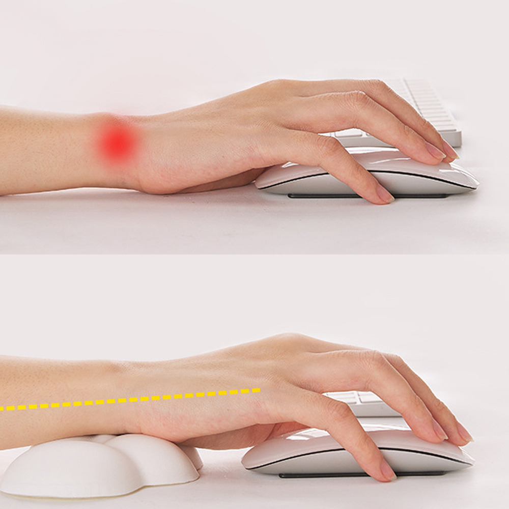 Mouse pad with wrist rest keyb - Retro Gaming Art 评论和价格