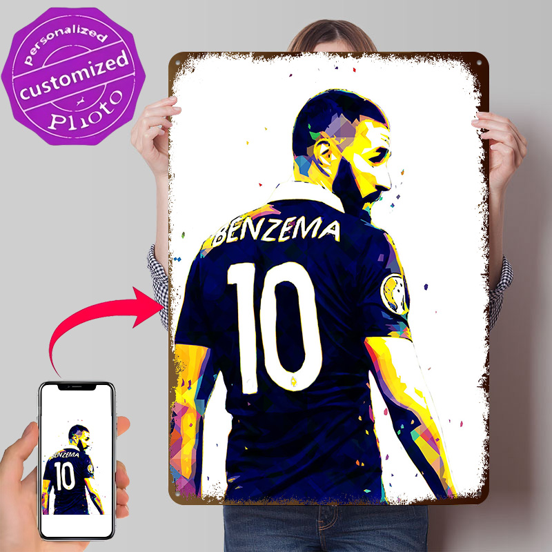 Karim Benzema France Poster Re - Retro Gaming France 评论和价格