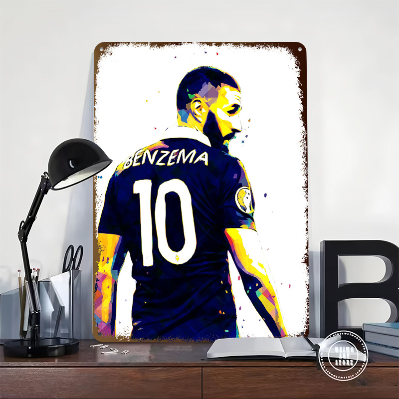 Karim Benzema France Poster Re - Retro Gaming France 评论和价格