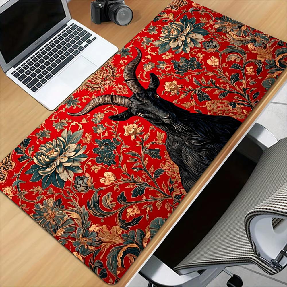 Retro patterns and black goat  - Retro Gaming Keyboard And Mouse 评论和价格