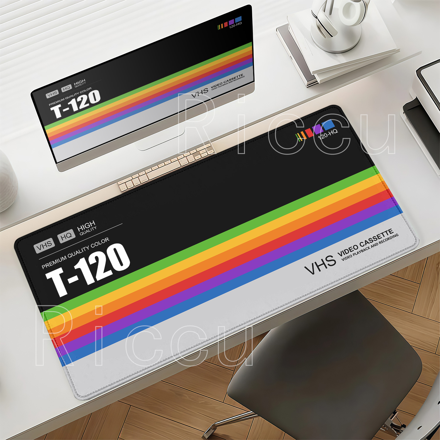Retro VHS Style Mouse Pad Xxl  - Retro Gaming Keyboard And Mouse 评论和价格