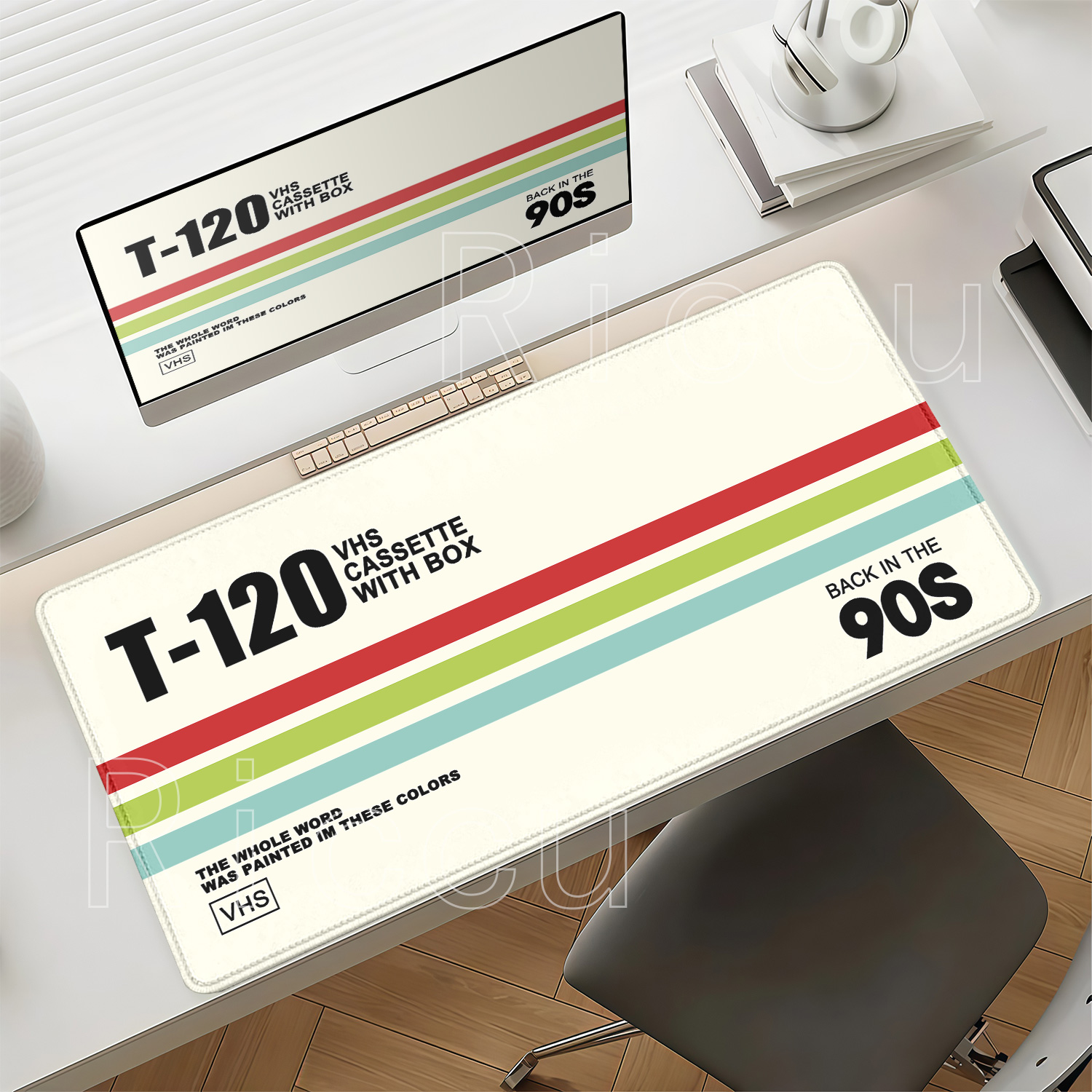 Retro VHS Style Mouse Pad Xxl  - Retro Gaming Keyboard And Mouse 评论和价格