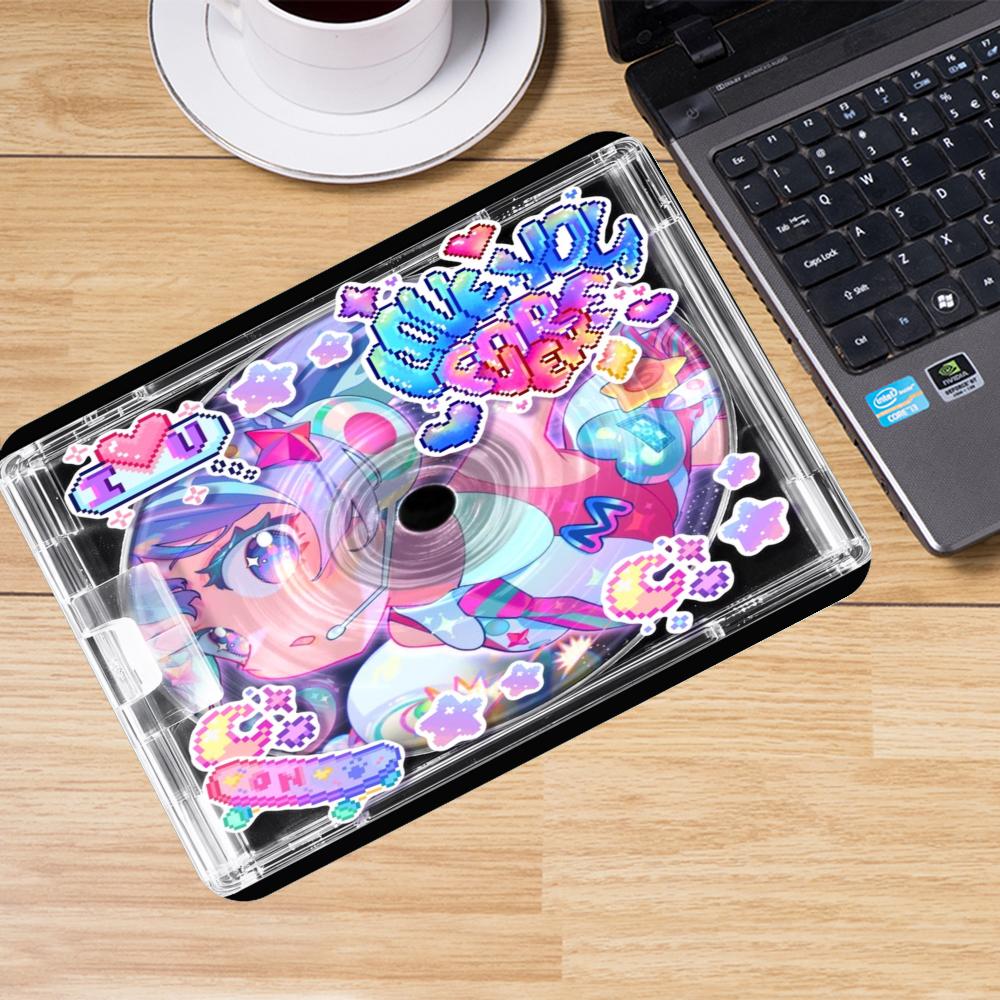 Retro Anime Music Compact Disc - Retro Gaming Keyboard And Mouse 评论和价格