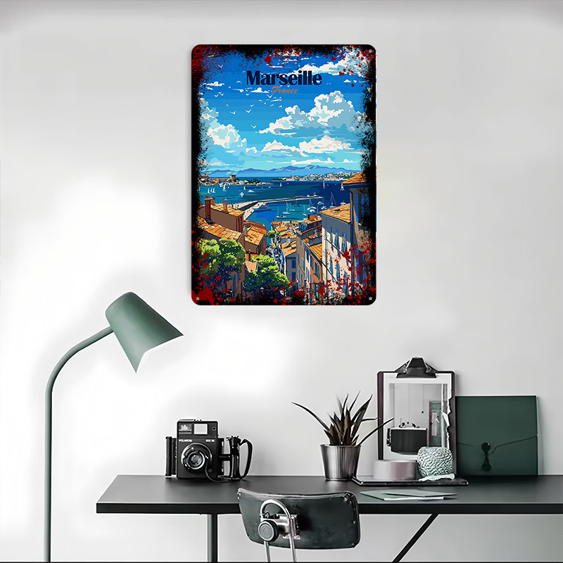 Marseille France Travel Tinpla - Retro Gaming France 评论和价格