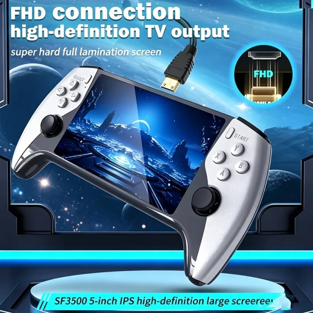 SF3500 5 inch Handheld Game Co - Game Retro Gaming 评论和价格