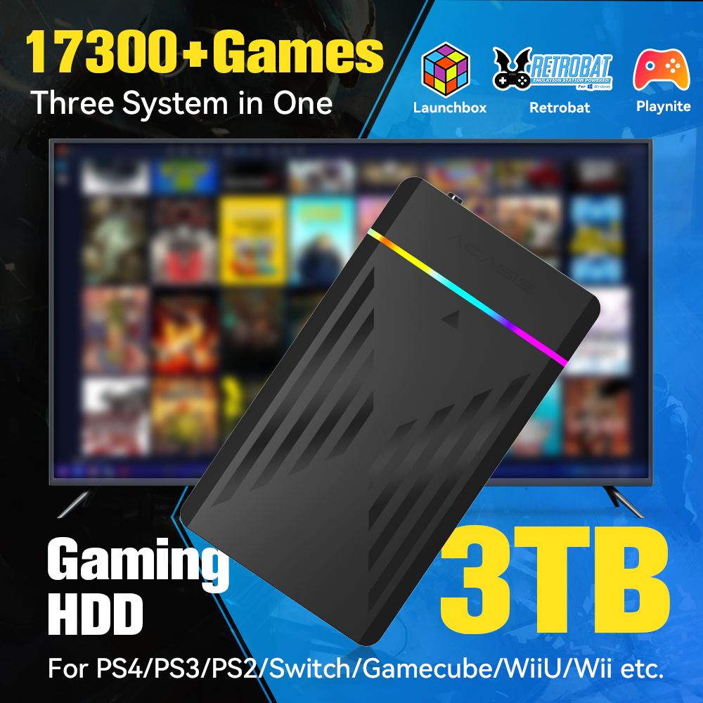 3TB Portable Gaming HDD Launch - Retro Gaming Art 评论和价格